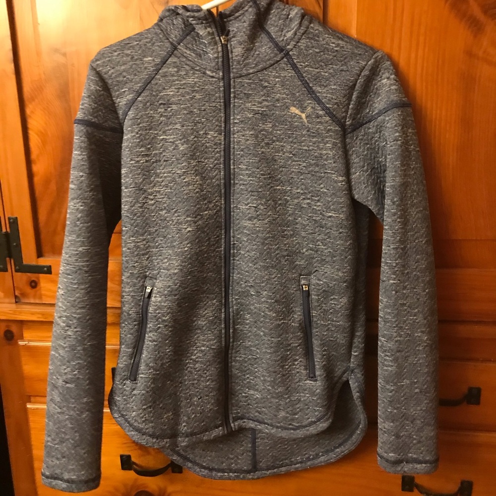 Puma activewear zip up hoodie